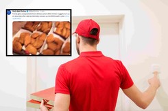 Pogubił się zamawiając obiad. Osłupiał, gdy zobaczył, co przyniósł dostawca