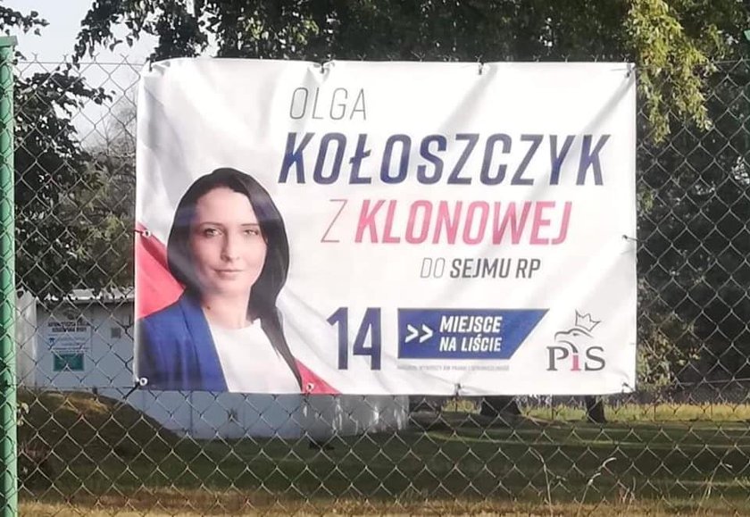 Billboardy Olgi Kołoszczyk