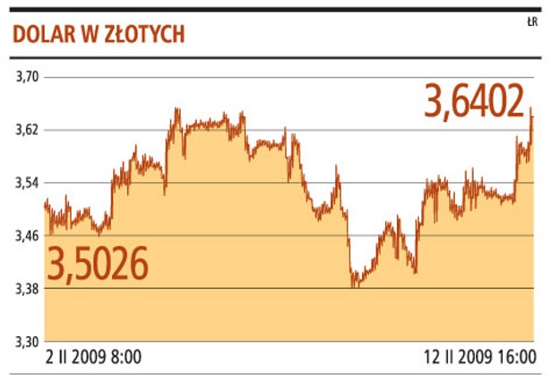 Dolar w złotych