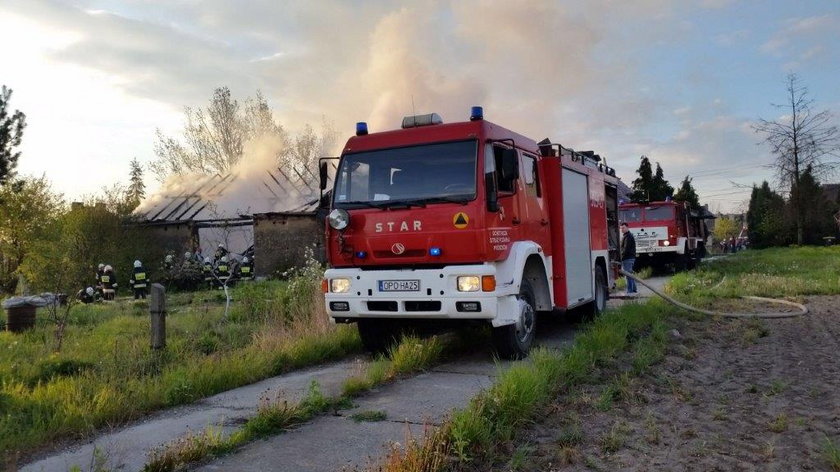 Wielki pożar stodoły. Straty na 100 tys. zł