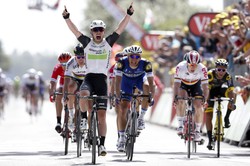 Tour de France: Mark Cavendish pierwszym liderem