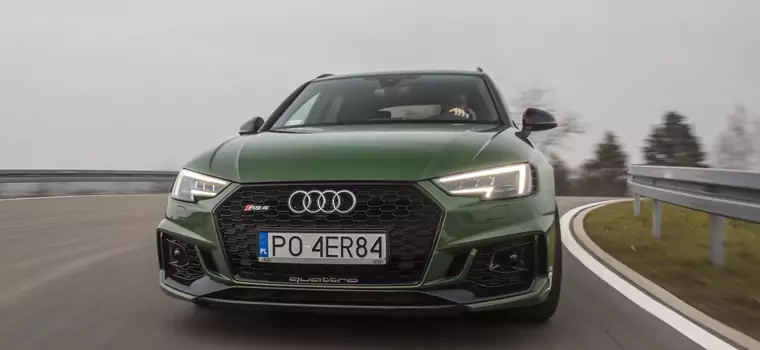 Audi RS4 Avant - kombi z ogniem w ...