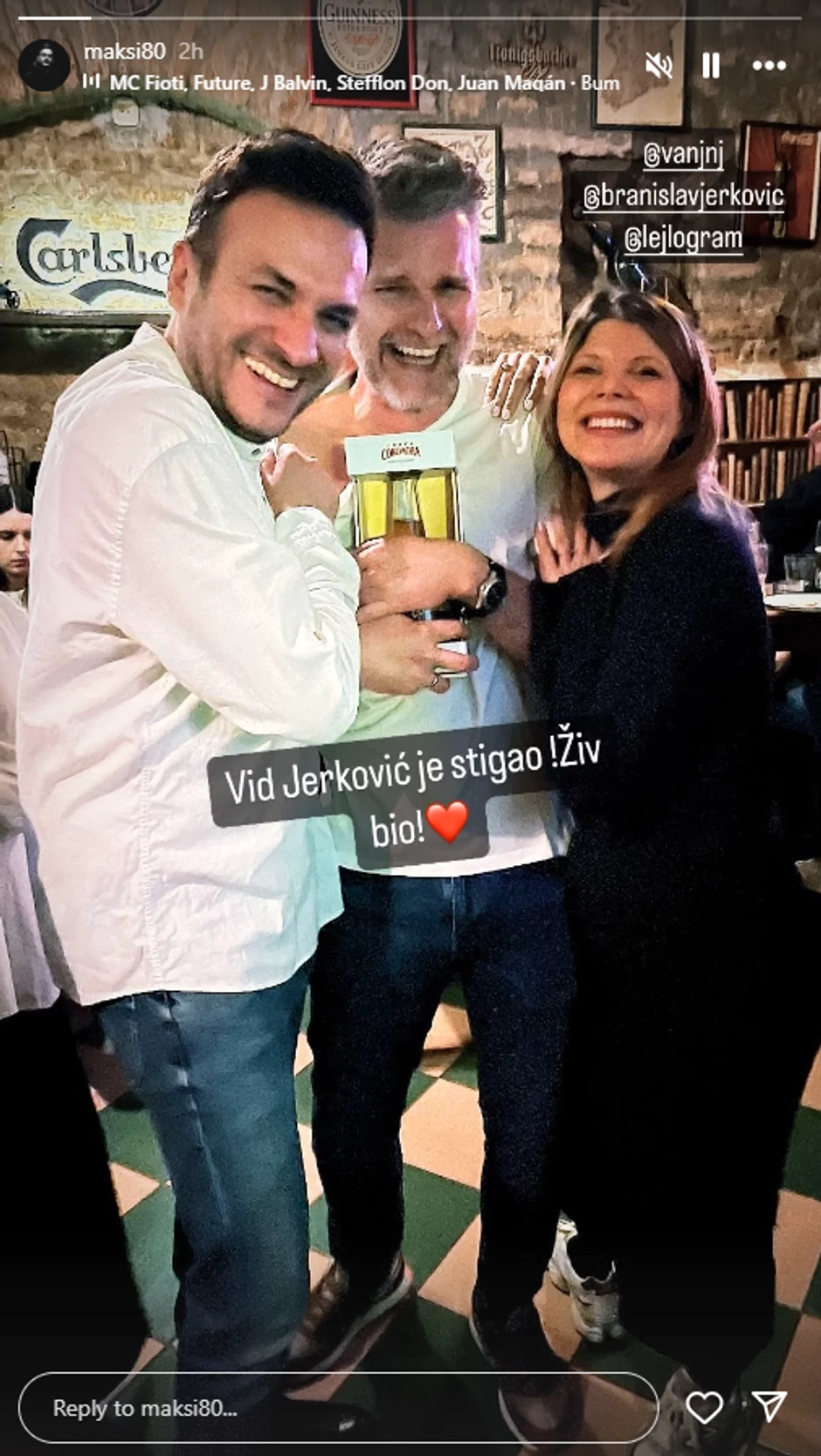 Branisalv Jerković dobio dete