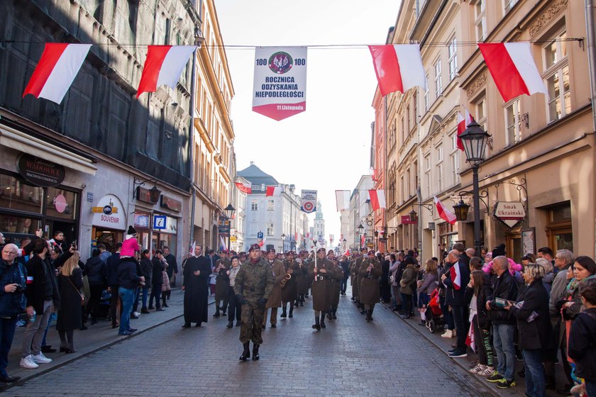 Polacy świętują niepodległość