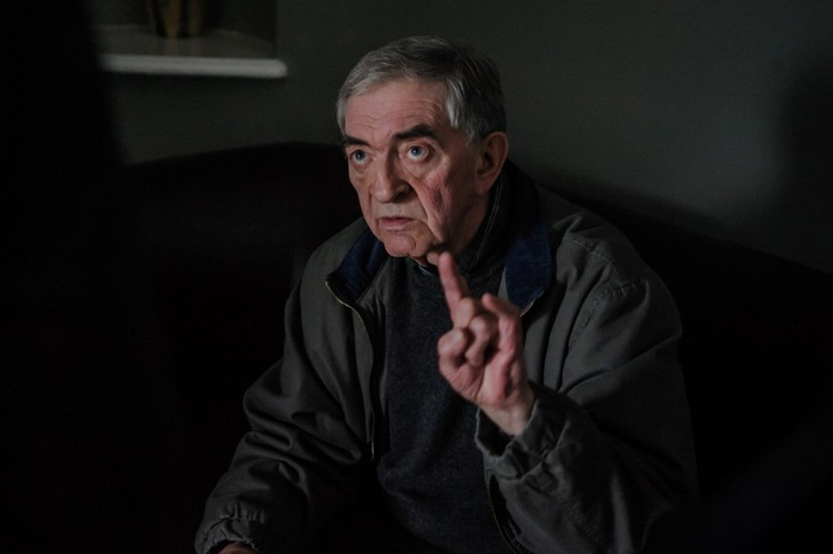 Jerzy Trela w filmie 'Ziarno prawdy'