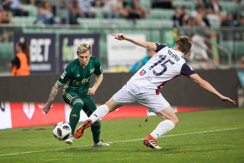 Pilka nozna. Ekstraklasa. Arka Gdynia - Slask Wroclaw. 19.05.2018