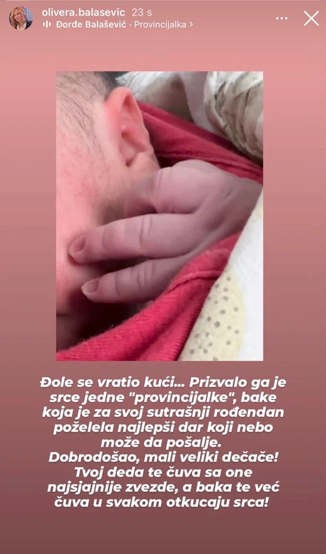 Olivera Balašević (Foto: Instagram/olivera.balasevic)