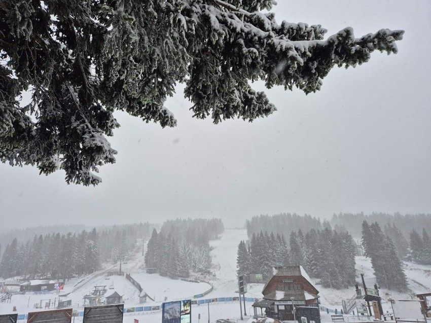 Prvi sneg na Kopaoniku