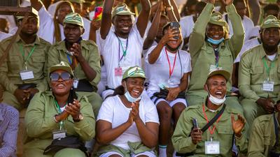 Corps members of the National Youth Service Corps (NYSC) [OYSG]