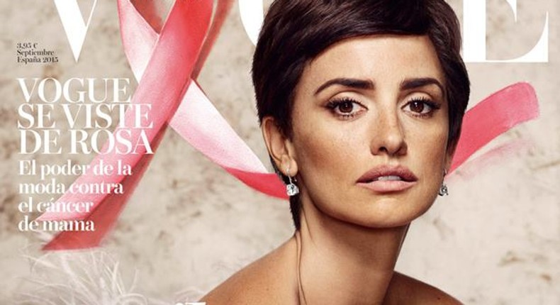 Penelope Cruz covers Vogue Spain September 2015 iisue