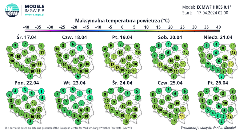 Do końca miesiąca nie widać ocieplenia