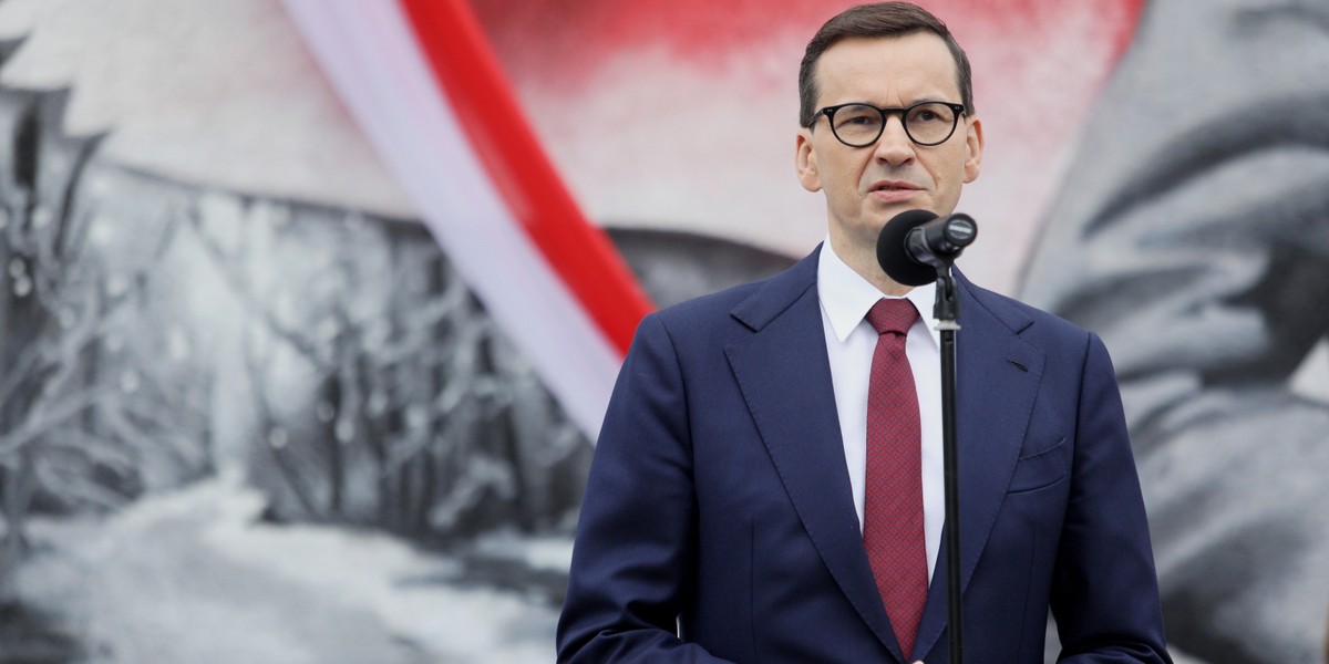 Premier Mateusz Morawiecki