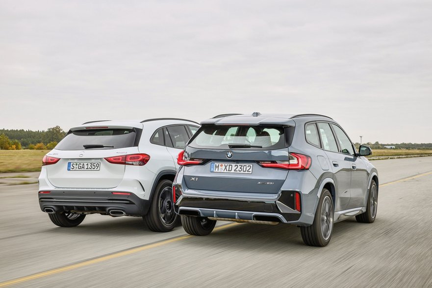 BMW X1 i Mercedes GLA - porównanie