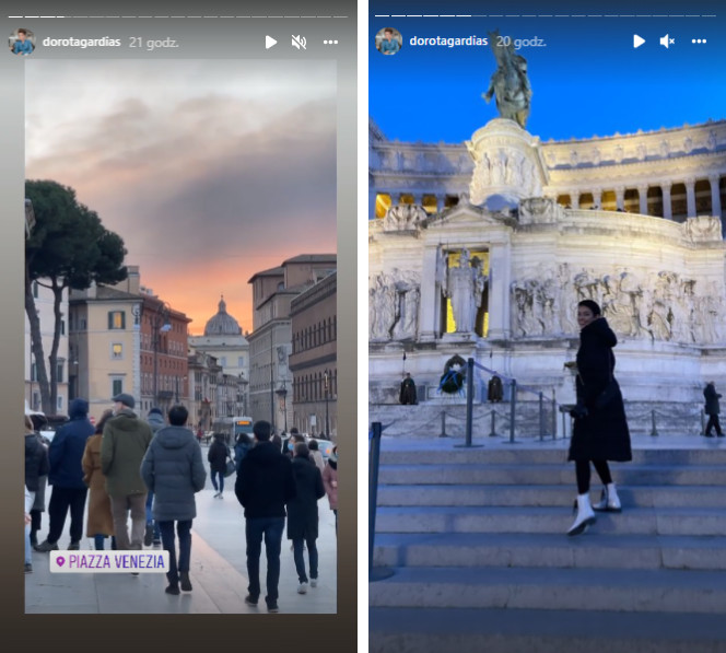 Dorota Gardias pokazała na Instagramie urokliwy Rzym, gdzie wyjechała na urlop