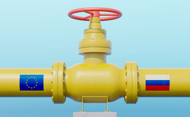 Rosja może UE zakręcić kurek z gazem