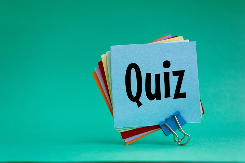 Quiz, quiz time, test