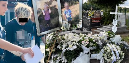 Natalkę i Gabrysia zamordowała mama. Widok ich mogiły rozrywa serce. Dzieci spoczęły w jednym grobie