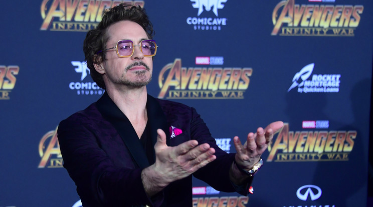 Robert Downey Jr. itt még a Bosszúállók: Végtelen háború hollywoodi premieren /Fotó: AFP