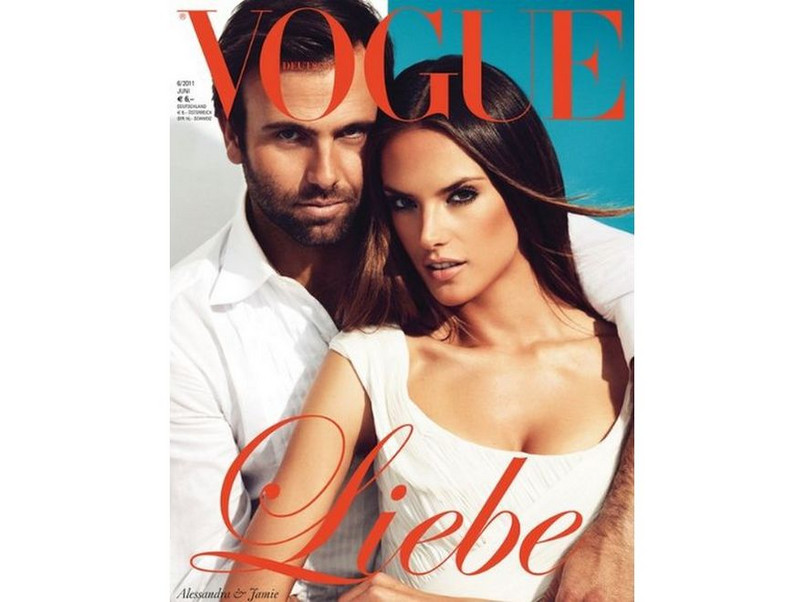 Alessandra Ambrosio i Jamie Mazur na okładce niemieckiego „Vogue”