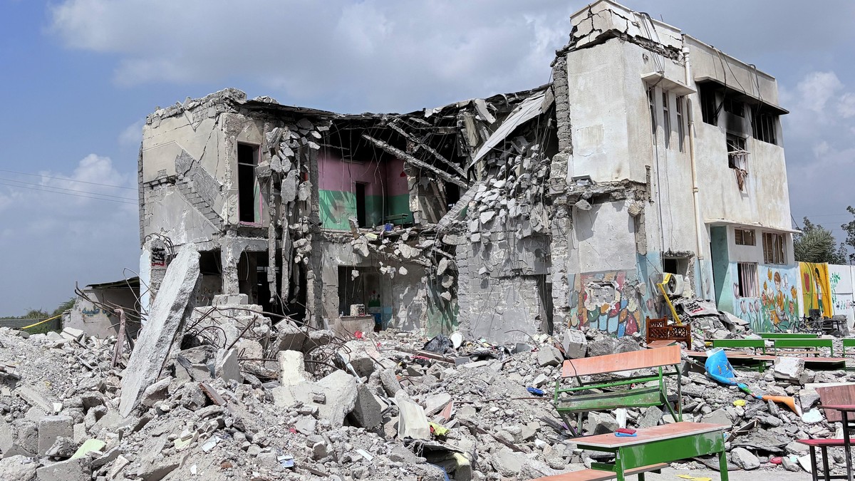 Škola u Minabu u Iranu u kojoj su stradale devojčice