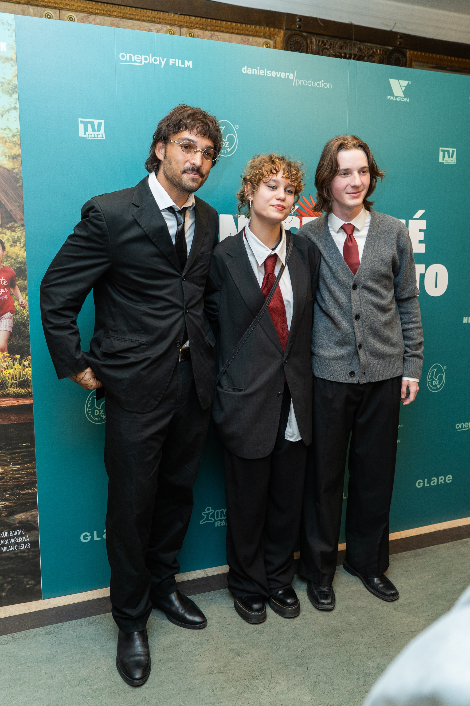 Premiéra filmu Nečakané leto - Jordan Haj (vľavo).