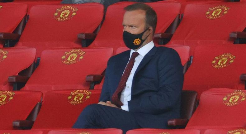 Manchester United executive vice-chairman Ed Woodward is to stand down from his role Creator: Richard Heathcote