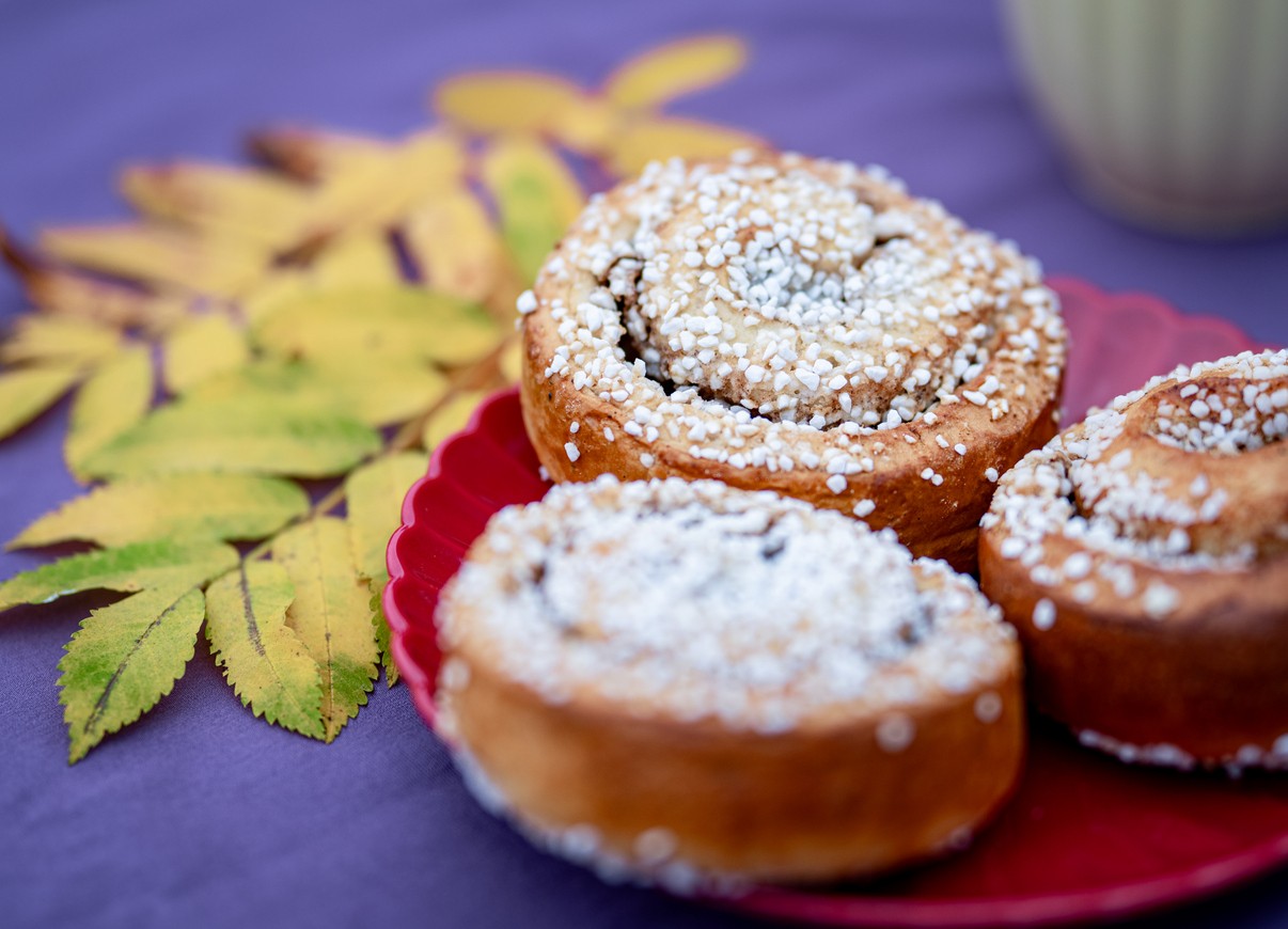 Kanelbullar sú švédska pekárska špecialita.