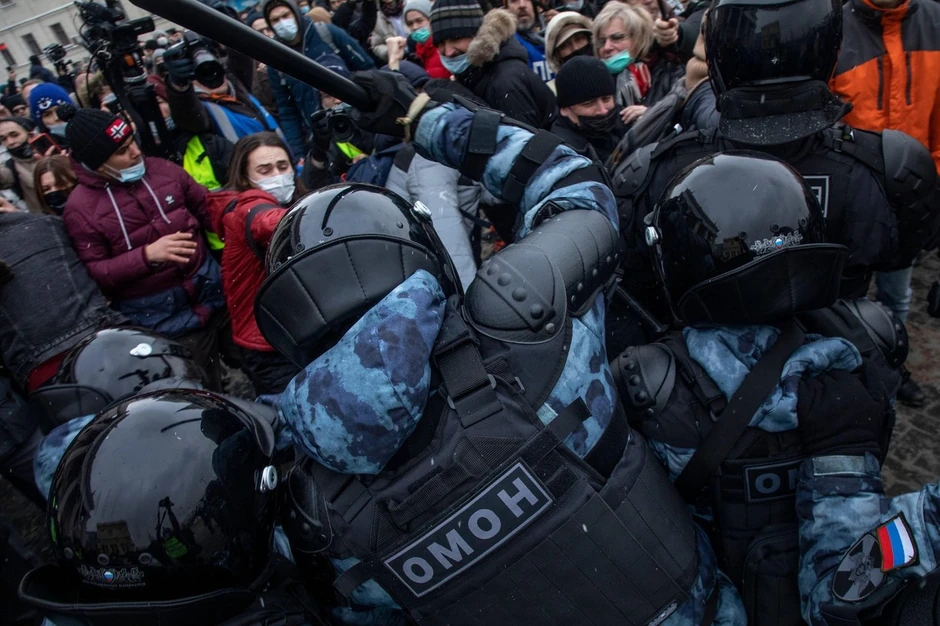 Protest u Moskvi 31. januara