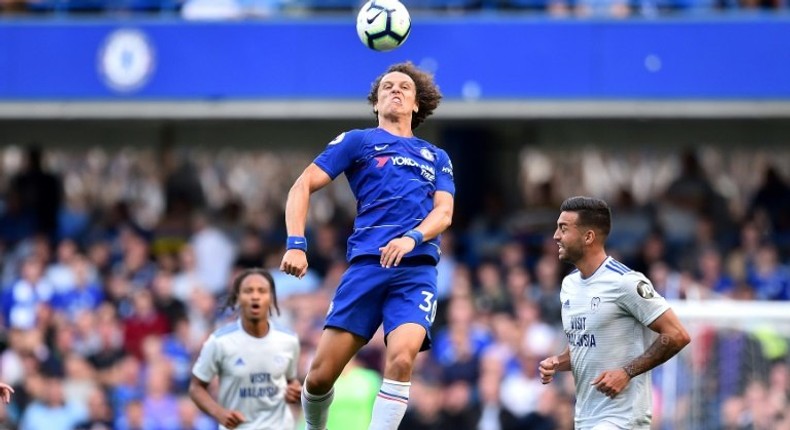 Chelsea's Brazilian defender David Luiz is enjoying his football under Maurizio Sarri