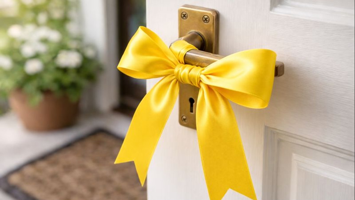Ljudi masovno kače žute trake na kvake vrata, a kad čujete zašto i vi ćete