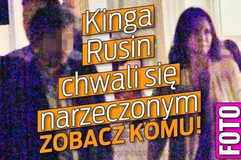 Kinga Rusin chwali się narzeczonym. Zobacz komu! 