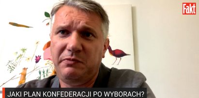 Kandydat Konfederacji o biciu dzieci. Pytamy Wiplera, czy uderzył swoje dziecko. Odpowiada bez zażenowania