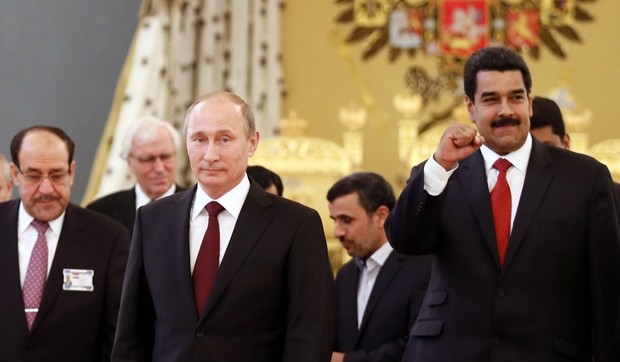 Vladimir Putin i Nikolas Maduro na forumu zemalja izvoznica gasa GECF u Moskvi 1. jula 2013.