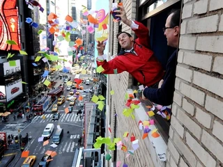 nowy rok times square