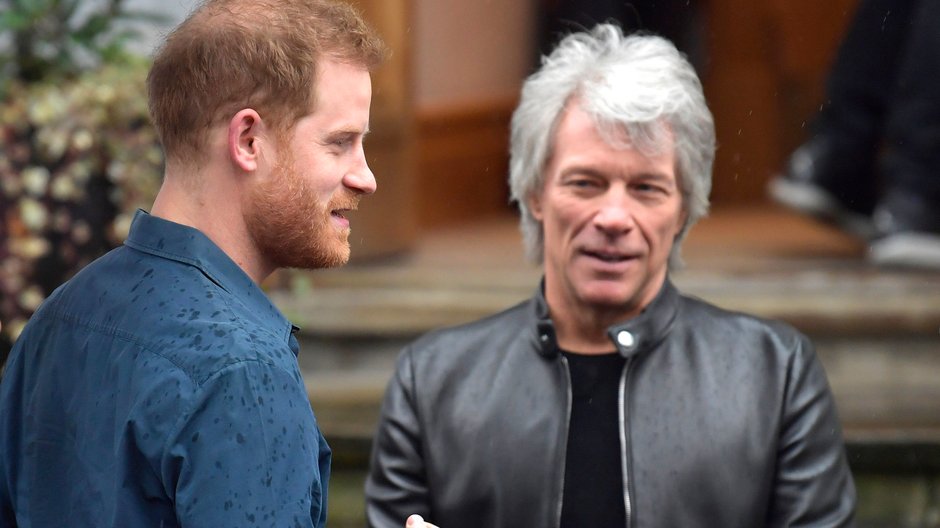 Książę Harry i Jon Bon Jovi