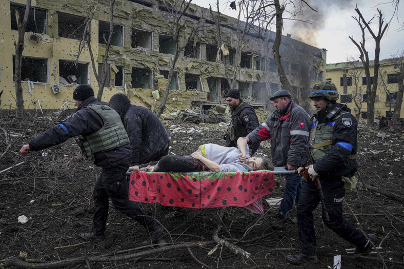 Mariupol, marzec 2022 r. Miasto po rosyjskim bombardowaniu