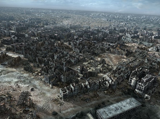 'Miasto ruin'. Zobacz Warszawę w gruzach