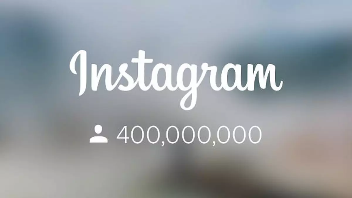 Instagram ma już 400 mln aktywnych użytkowników w miesiącu