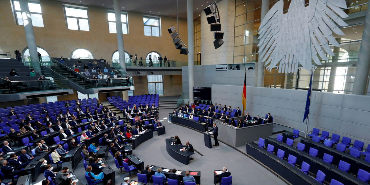 Bundestag. Zdjęcie ilustracyjne. 