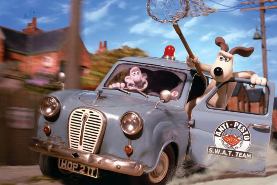 "Wallace i Gromit: Klątwa królika" (2005) 