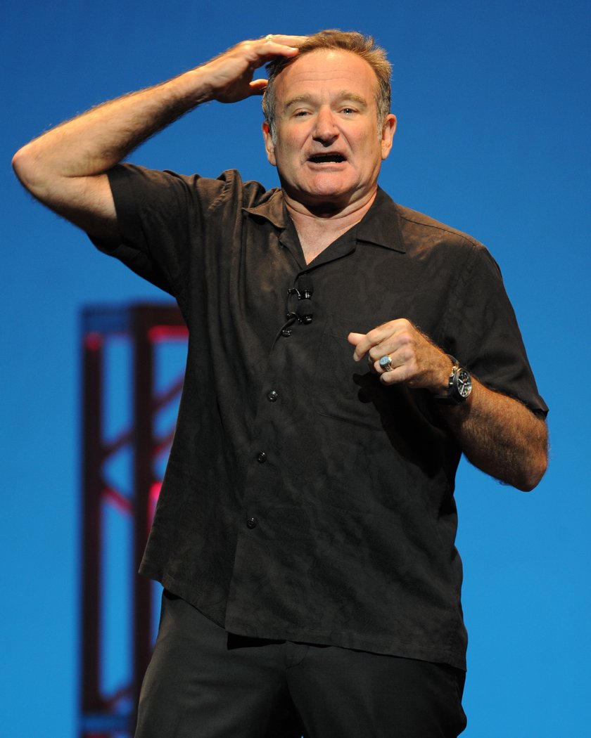 Robin Williams popełnił samobójstwo.