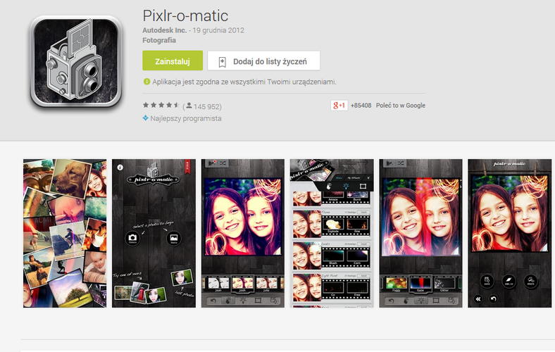<b>Pixlr-o-matic</b>
<br><br>
Swoje wakacyjne podróże coraz częściej uwieczniamy za pomocą smartfona. Pixlr-o-matic to jedna z najbardziej rozbudowanych aplikacji fotograficznych z mnóstwem przydatnych i efektownych dodatków oraz filtrów, które wyróżniają ją na tle konkurencji. Jedną z najciekawszych funkcji jest możliwość tworzenia rozbudowanych kolaży, którymi możemy podzielić się później ze znajomymi.