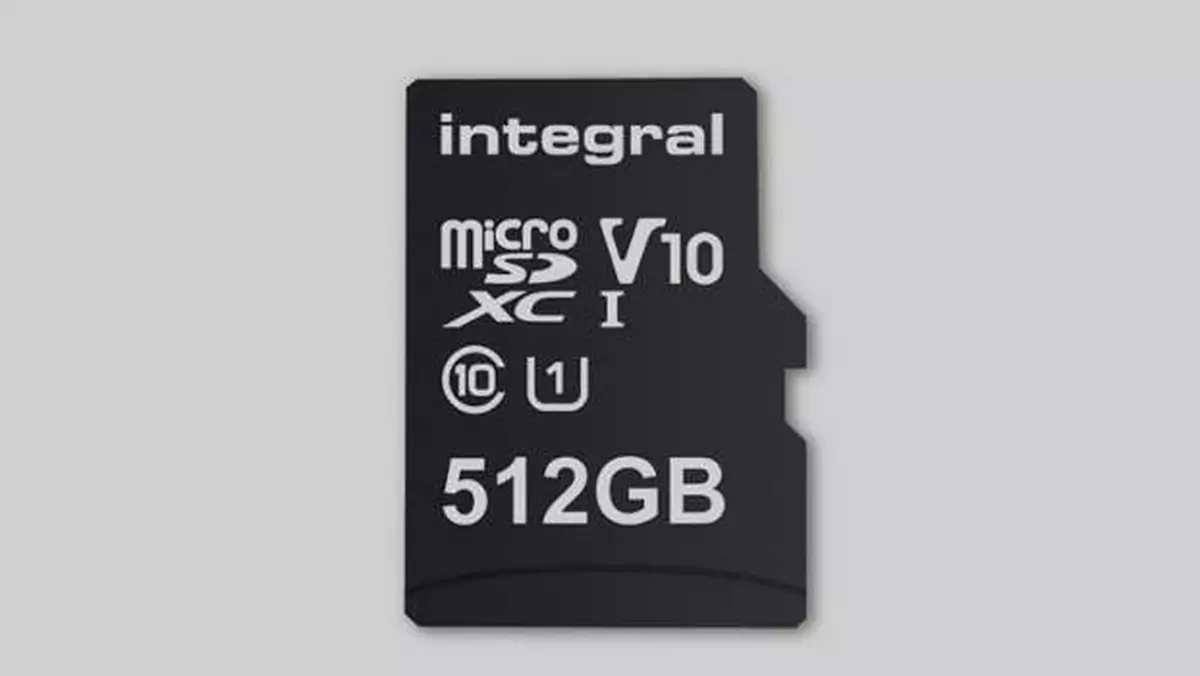 Integral Memory stworzyli kartę microSD o pojemności 512 GB