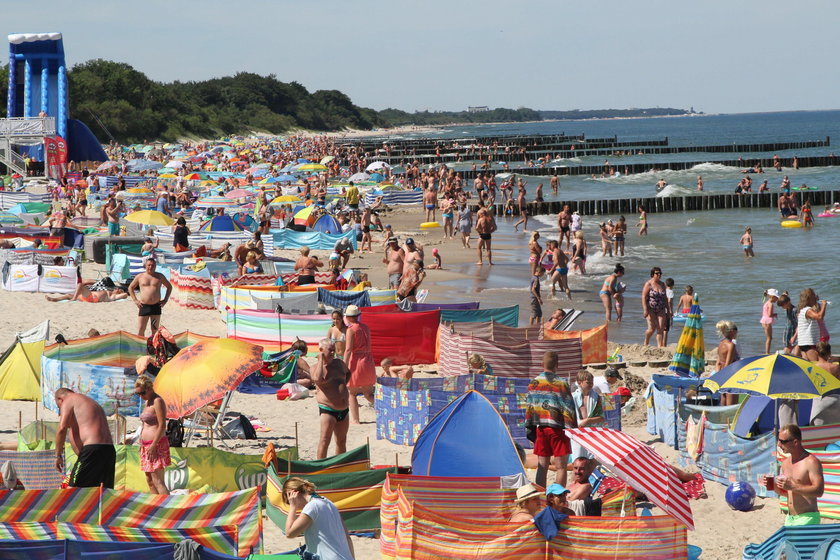 Plaża w Ustroniu