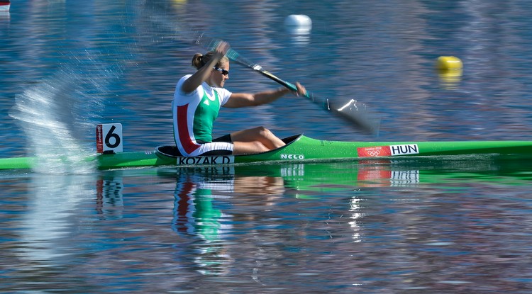 Kozák Danuta hatszoros olimpiai bajnokunk Fotó: Northfoto