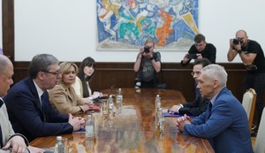 Aleksandar Vučić i Bocan Harčenko