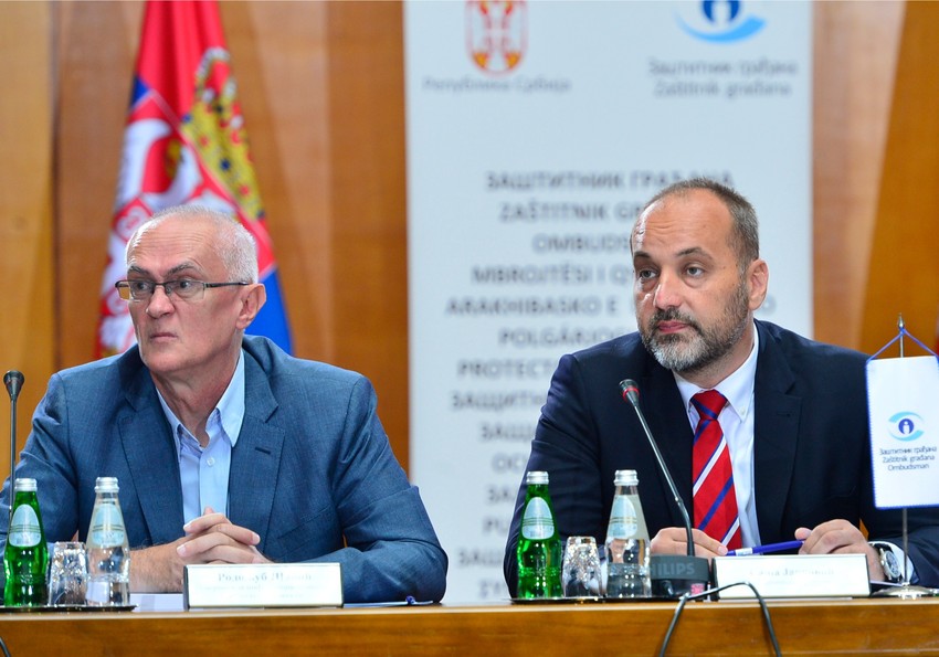 Rodoljub Šabić i Saša Janković