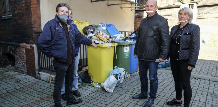 Zabrze tonie w śmieciach