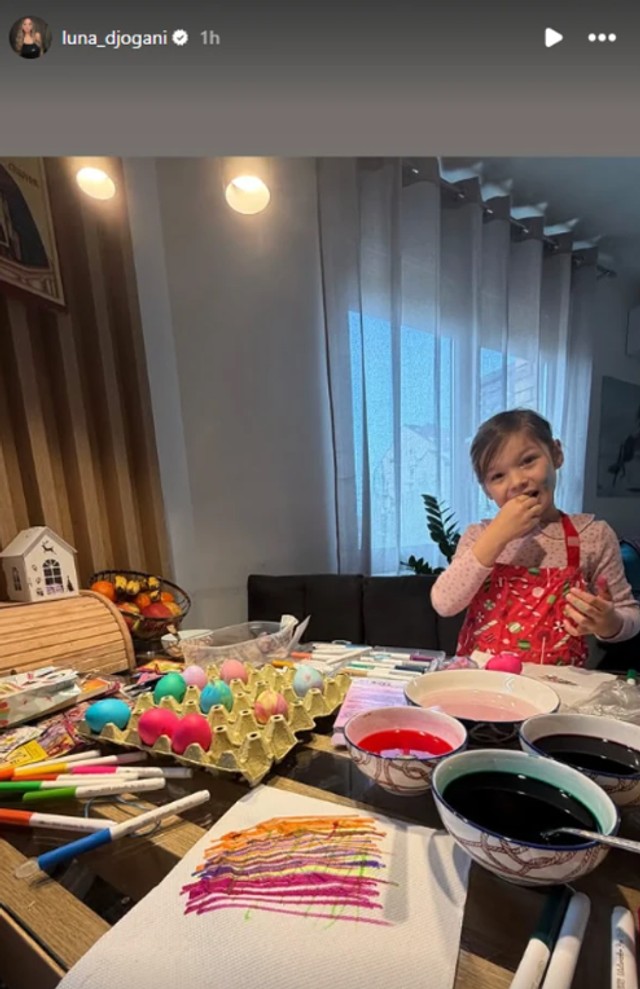 Milica Mitrović pokazala atmosferu pred Uskrs