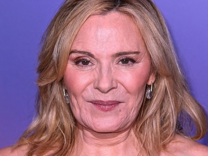 Kim Katral u maloj crnoj haljini, Foto: Profimedia